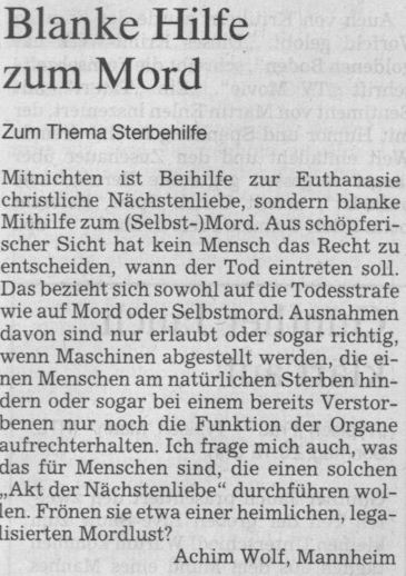 5.11.2005 Mannheimer Morgen