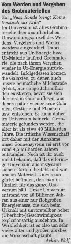 17.1.2006 Welt Kompakt