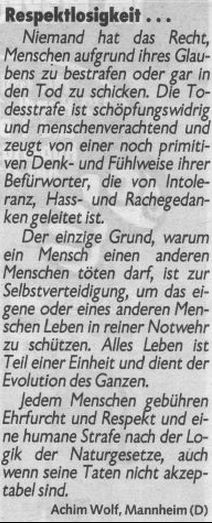 21.4.2006 Kronenzeitung AT