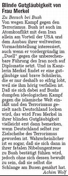 9.5.2006 Welt Kompakt