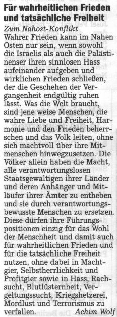 4.8.2006 Welt Kompakt