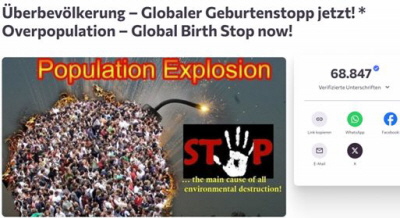 Petition Geburtenstopp