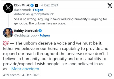 Elon Musk auf Twitter