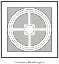 SEL-Symbol GEWALTSAME GEWALTLOSIGKEIT