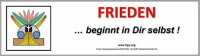 Friedensbanner der FLDE Friedensbanner der FLDE