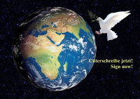 Petition Frieden und Selbstverwirklichung Petition Frieden und Selbstverwirklichung