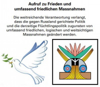 Aufruf zu Frieden