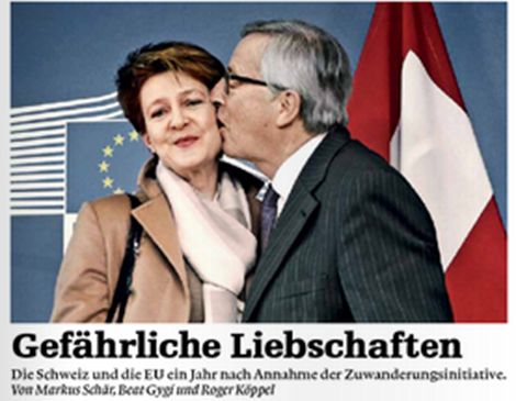Sommaruga und Juncker